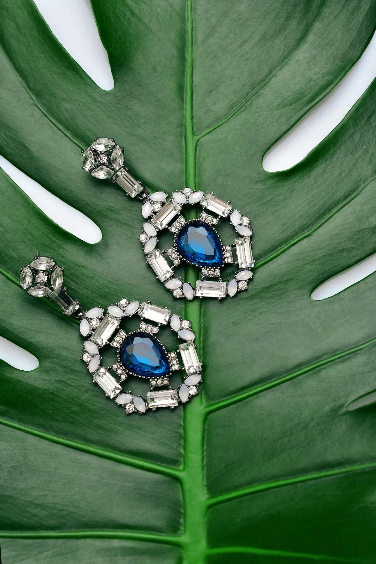 Sculpted silver studs
